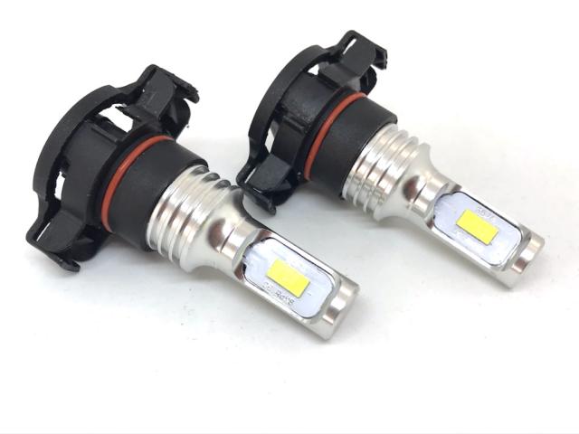 PSX24W フォグランプ 交換球 LEDバルブ 明るい3570smd イエロー